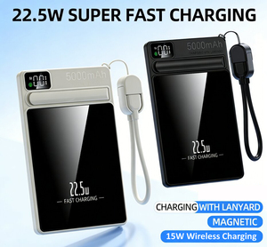 Nuovo Power Bank Magnetico Portatile per Telefono 5000 mAh Mini Caricatore Wireless Power Bank PD20w Ricarica Super Veloce Regalo - Product Image 2