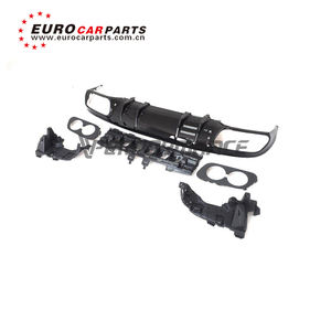 Difusor y puntas de silenciador para C200, C260, <span class=keywords><strong>C300</strong></span>, <span class=keywords><strong>coupe</strong></span> y sedán, tubos de escape traseros, Clase C, w205, C43, <span class=keywords><strong>2019</strong></span> - Product Image 4