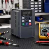Convertisseur de fréquence VFD 4kW 5.5kW 7HP 380V 3 phases, variateur de vitesse pour moteur AC, OEM ODM, vente en gros, pompe solaire, directement de l'usine