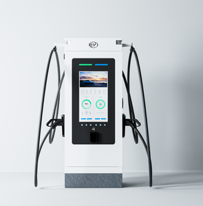 EVI 60KW DC snellaadstation met 32-inch HD reclame-scherm, dubbele opbrengst voor commerciële scenario's, OEM/ODM - Product Image 3
