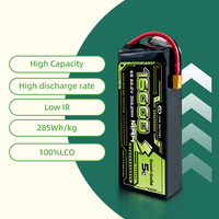 Batterie semi-solide GPR Power 16000mAh 6S 23.7V 10C LiPo, batterie pour drone UAV, haute densité de puissance, connecteur XT60, 500 cycles