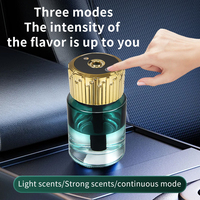 Diffuseur de Parfum Automobile en Verre Lumière de Projection Ciel Étoilé Décoratif Humidificateur Intelligent pour Voiture Aromathérapie YS