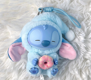 Populares Juguetes de Peluche de PVC y Vinilo, <span class=keywords><strong>Serie</strong></span> de Colgantes de Caja Sorpresa con Temática de Comer y Dormir, Colgante para Bolsa de Juguete Infantil, Regalos, Caja Sorpresa Misteriosa de Stitch - Product Image 5