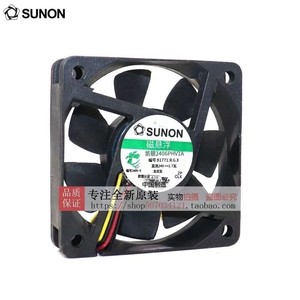 SUNON 60x60x25 มม. DC24V 1.7W KDE2406PHV1-A พัดลมระบายความร้อนแบบลูกปืนเดสก์ท็อป - Product Image 1