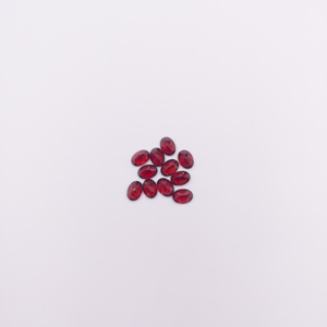 Gema Suelta Ovalada de Granate Natural de Mozambique de 5×7 mm para Anillos, Colgantes, Pendientes y Fabricación de Joyería Fina, Calidad Premium - Product Image 1