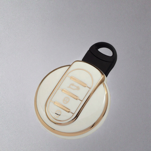 Funda para <span class=keywords><strong>llave</strong></span> de coche BMW <span class=keywords><strong>Mini</strong></span> <span class=keywords><strong>Cooper</strong></span> <span class=keywords><strong>S</strong></span> Roadster de TPU suave avanzado, accesorios clave para F54 F55 F56 F57 F60 R55 R56 R57 R58 R59 R60 - Product Image 4