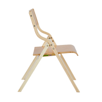 Chaise pliable en bois simple de style nordique japonais pour bureau à domicile, salle à manger, salon de thé au lait, meubles de sanatorium