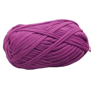 Wholesale High-Tenacity T-Shirt Yarn Weaving and Knitting Yarn Dyed Pattern in Multiple Colors yarn