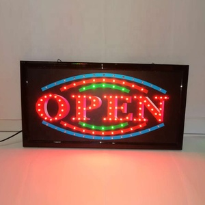 Panneau publicitaire LED à défilement, lettres lumineuses OPEN, enseigne de magasin, indicateur lumineux, taille et motif personnalisables - Product Image 3