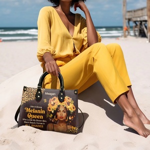Borse di Lusso Personalizzate per Donna, Grande Capacità, Spedizione Gratuita, Disponibili in Tutte le Tonalità, Borsa Tote Stampata - Product Image 4