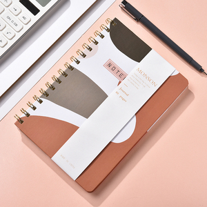 Nhật Ký Cai Trị Lót Cổ Điển Máy Tính Xách Tay Thiết Kế Trừu Tượng Và Tạp Chí Máy Tính Xách Tay Xoắn Ốc A5 Với Dây Thun Cho Trường Học Văn Phòng - Product Image 3
