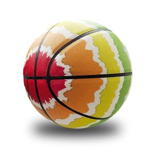 Pallina da basket nera pesante in pelle nera di colore dorato originale 7 più costosa - Product Image 4