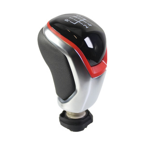 Fetonauton 红色或蓝色换档旋钮适用于大众高尔夫 <span class=keywords><strong>8</strong></span> MK8 (GOLF VIII) 2022-2024 ABS 5/6 速换档杆球头 - Product Image 6
