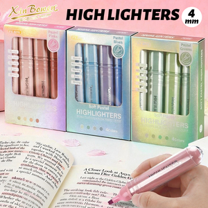 Rotulador Xin Bowen con Punta de Fibra, 4 Colores Degradados, Punta Suave Pastel de 4mm en Forma de Hacha, para <span class=keywords><strong>Graffiti</strong></span> - Product Image 2