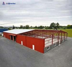 Quick Installation Light Steel <b>Frame</b> Prefabricated Industrial Warehouse Logistics Workshop Steel Storage Building - Product Image 4