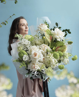 SINOWRAP fleuriste produits en gros coréen Transparent mat clair fleur fraîche papier d'emballage