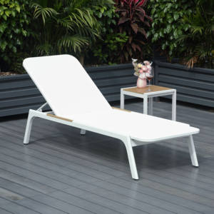 Tumbona de Jardín de Aluminio, Moderna, Plegable, para Playa, Exterior, Piscina, Silla, Cama, Tumbona de Hotel - Product Image 6