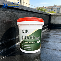 Fournisseur Direct d'Usine Shanghai V822 Émulsion Acrylique + Revêtement Imperméable au Carbonate de Calcium, Membrane Sans Joint Résistante aux Fissures