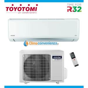 CLIMATIZZATORE ACONDICIONATORE TOYOTOMI INVERTER serie HIRO 9000 BTU Wi-Fi INCLUSO clase A ++/A +++ - Product Image 2