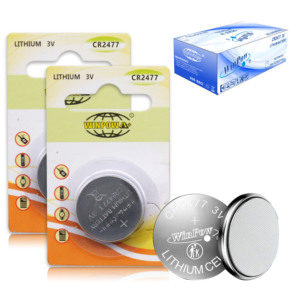 <span class=keywords><strong>CR2477</strong></span> 3V pile bouton au lithium 1000mAh Li-MnO2 batterie primaire pour cuiseur à riz électrique - Product Image 1