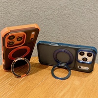Nouvelle Arrivée pour iPhone 17 16 Pro Max – Coque de Téléphone Magnétique Antichoc en TPU avec Design Blindé – Housse de Protection