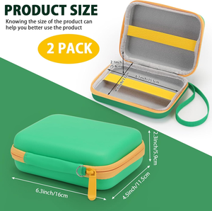 Boîte à outils de stockage de <span class=keywords><strong>jeu</strong></span> de cartes à coque dure EVA étanche personnalisée en usine pour les voyages en plein air - Product Image 2