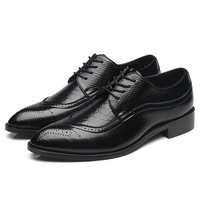 Chaussures Oxford habillées pour hommes, confortables, avec soutien de la voûte plantaire, à lacets, bout fermé, pour mariage et bureau