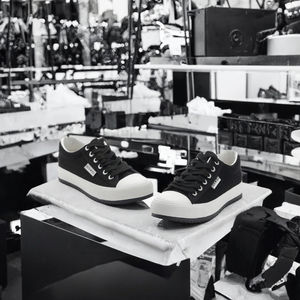 Zapatos deportivos informales de cuero genuino para mujer, zapatillas de suela de PVC de lona transpirable, zapatos de entrenamiento <span class=keywords><strong>Lassig</strong></span> Atmungsaktiv Freizeitschuhe - Product Image 2