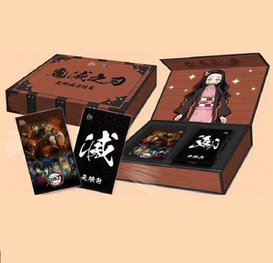 Cartes à collectionner Demon Slayer Anime - Jeu de cartes à échanger <span class=keywords><strong>Kimetsu</strong></span> <span class=keywords><strong>No</strong></span> <span class=keywords><strong>Yaiba</strong></span> - Boîte de boosters de cartes TCG/CCG rares - Jouets de table - Cadeaux - Product Image 6