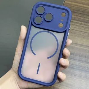 Carcasa Magnética Transparente para <span class=keywords><strong>IPHONE</strong></span> Pixel 11/12/13/14/15/16/17 PRO MAX, Funda Anti-Caídas con Protección para Teléfono, Estilo Minorista - Product Image 5