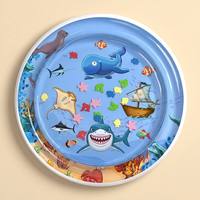 Grand tapis d'activités aquatiques gonflable pour bébé, réversible, sensoriel, imperméable, non toxique, épaissi, pour le temps sur le ventre des nouveau-nés