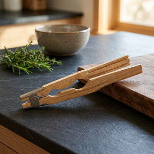 Wooden Ring Holding Pliers with Spring Grip Non Scratch Jewelry Repair Polishing Tool for Goldsmith Workshop |GS1331 - Product Image 3