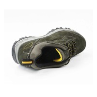 Zapatos de seguridad para el trabajo para hombre, calzado ligero con punta de acero y placa de acero, precio barato, venta al por mayor