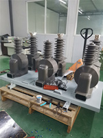 Transformateur d'instrumentation toroïdal à bobinage double en cuivre, type sec, triphasé, 33 kV, 35 kV, sortie 100 V, résine époxy, JLSZY-35W