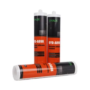 High Quality Cartridge and Sausage Packed Glass Silicone Sealant for Water Residence Sealing