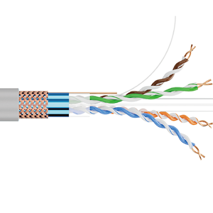 Cable ethernet Cat6 para exteriores, cable lan de 305M, 4 pares, 23AWG, cat 6, utp - Product Image 1