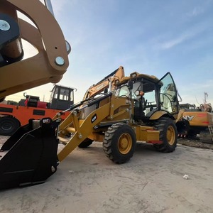 Retroexcavadora multifunción Mini Cat 420F, excavadora frontal para construcción y movimiento de tierras, en stock. - Product Image 1