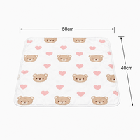 Nouvel arrivage Bingzhen : Coussin de poussette pour bébé personnalisé, en gel chaud/froid, 50*40cm