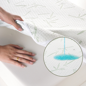 Protector de Colchón Impermeable de Bambú para Bebé, con Capa de Aire 3D de TPU Silenciosa, Sábanas para Cuna de Recién Nacido, Fabricante - Product Image 2