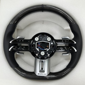 พวงมาลัยหนัง Dragonfly AMG สำหรับรถยนต์เมอร์เซเดส-เบนซ์ รุ่นเก่าและใหม่ A180 LC200 LE300 GLC260 GLA200 ml 350 W166 - Product Image 1