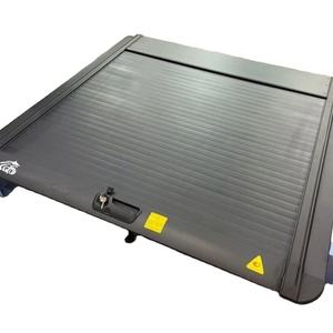 ฝาครอบกระบะท้ายแบบพับเก็บได้ ทำจากอลูมิเนียมอัลลอยด์ กันน้ำ พร้อมระบบล็อค สำหรับรถกระบะโตโยต้า รีโว่ - Product Image 1