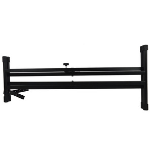 High Quality X-type Black Electronic Keyboard <strong>Stand</strong> Assembly Double Adjustable <strong>Stand</strong> for Keyboards Instrument - Product Image 6