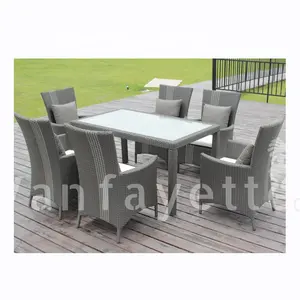 2 bahçe masa ve Roundalluminium yuvarlak için uzun iki ile sandalye seti avrupa plastik sandalye kalıbı