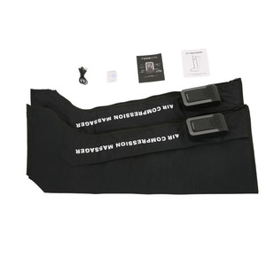 Masajeador de piernas por compresión de aire con enchufe eléctrico para masaje de piernas en casa - Product Image 4