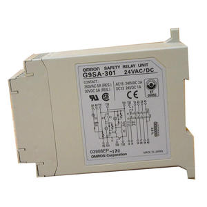 Relais de sécurité compact Mt-Om Ron G9SA-301 AC/DC24 G9SA-TH301 G9SA-EX301 Module d'extension 3NO+1NC pour machine - Product Image 2