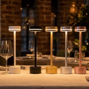 Senya-Pro Lampada da Scrivania a Led Creativa Senza Fili Ricaricabile Portatile di Lusso per Ristorante Luce da Tavolo Moderna per Cene Romantiche - Product Image 1
