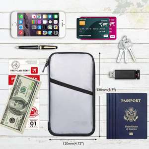 YIHUAXING, bolsa Archivadora portátil personalizable resistente al fuego y al agua, plata para pasaporte, dinero, moneda y almacenamiento de certificados - Product Image 3