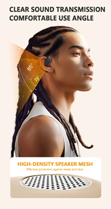 New C21Pro <strong>Bluetooth</strong> <strong>Earbuds</strong> OWS Ear Hanging Air Conduction 5.3 Comfort <strong>Earbuds</strong> Transparent Silicone <strong>Earbuds</strong> - Product Image 6