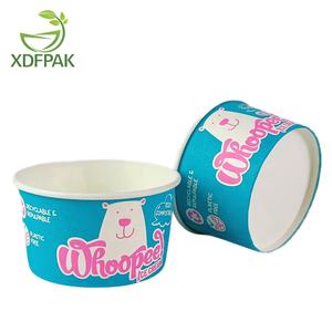 Gobelet à glace en papier kraft jetable à paroi simple, design mignon, avec couvercle, <span class=keywords><strong>dessin</strong></span> <span class=keywords><strong>animé</strong></span> pour enfants - Product Image 4