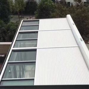 Auvent <span class=keywords><strong>de</strong></span> <span class=keywords><strong>toit</strong></span> moderne en alliage d'aluminium avec télécommande automatique, isolation thermique et <span class=keywords><strong>protection</strong></span> solaire - Product Image 6